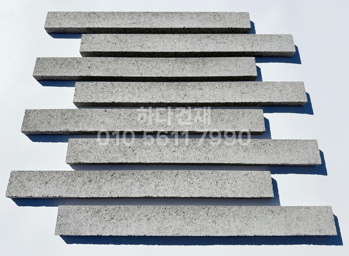 하다 모노타일 롱와이드 국내생산 니트그레이 500x50x20T / 하다건재 롱브릭타일