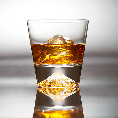 [타지마글라스 코리아] 후지산 온더락 위스키잔 TAJIMA EDO GLASS 270ml