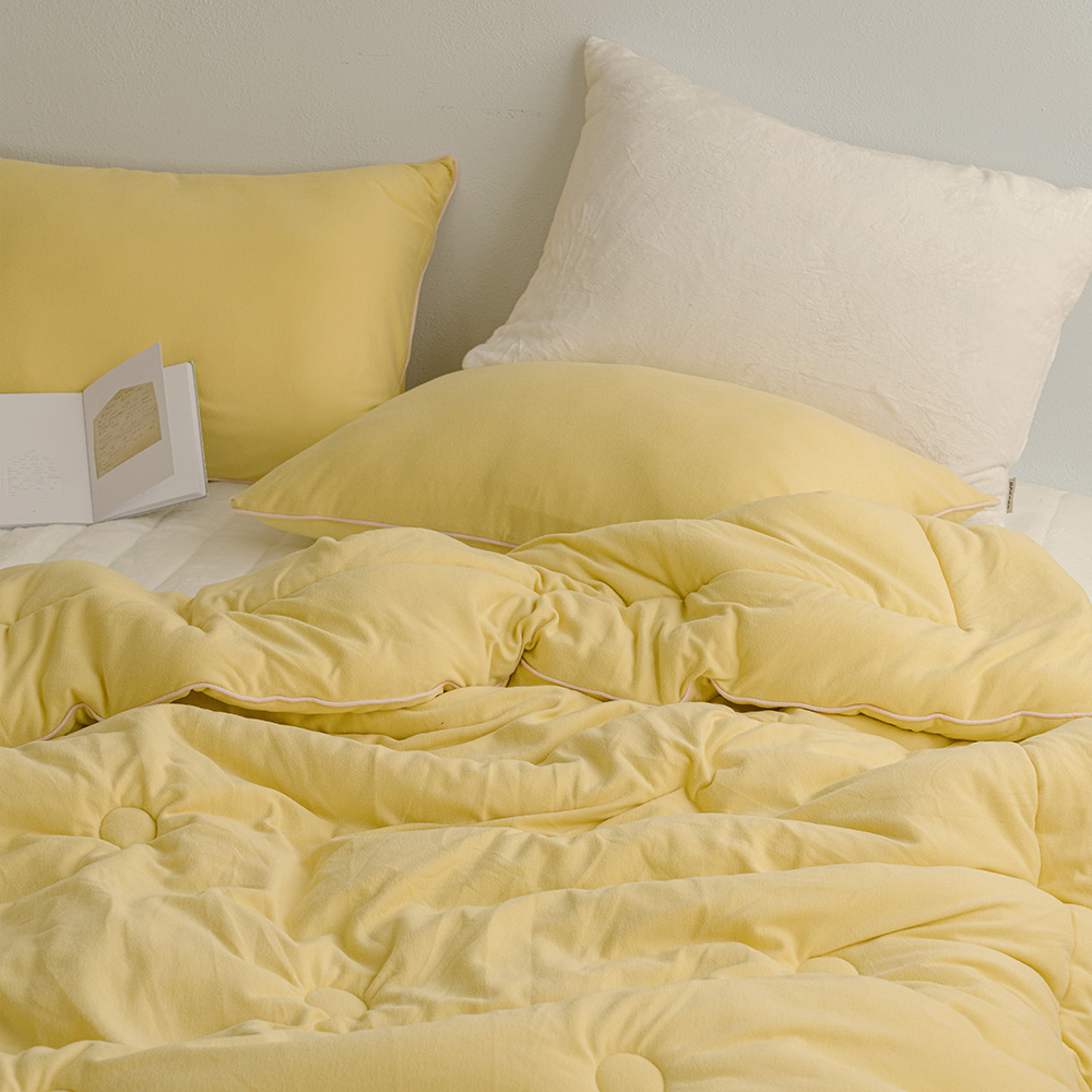 플러피 드랄론 기모 차렵이불 Q