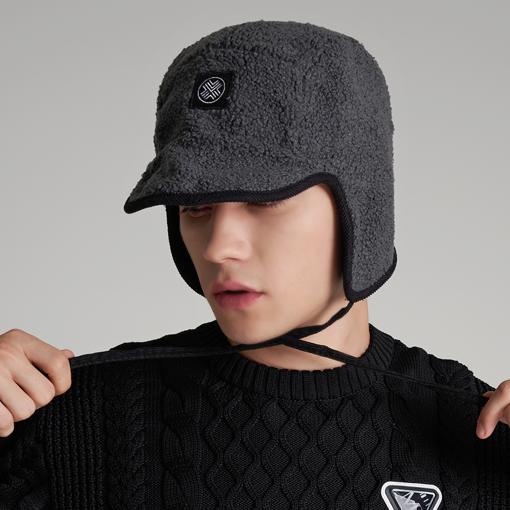 테크스킨 리버시블 트루퍼 겨울 방한 골프모자