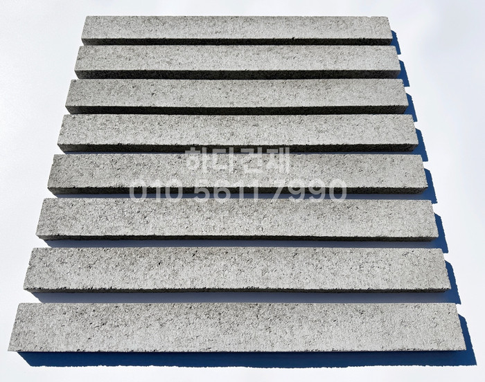 하다 모노타일 롱와이드 국내생산 니트그레이 500x50x20T / 하다건재 롱브릭타일