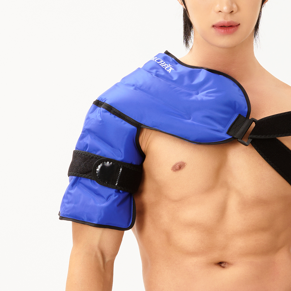 닥터체크 바디핏 어깨 냉찜질 온찜질 마사지팩 아이싱 쿨링 투수 야구 통증 얼음팩 - 상세 이미지 2