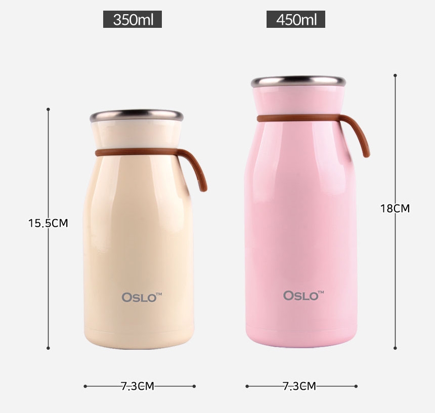오슬로 미니보온병 보냉병 유치원 초등학교 텀블러 신학기 물병350ml - 상세 이미지 4