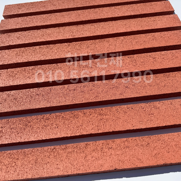 하다 모노타일 롱와이드 프레시레드 500x50x20T / 하다건재 국내생산 롱브릭타일