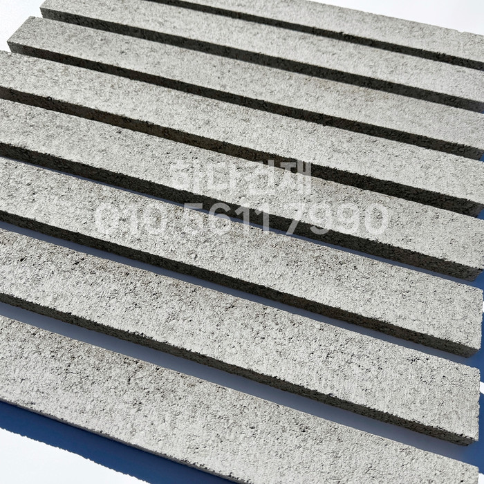 하다 모노타일 롱와이드 국내생산 니트그레이 500x50x20T / 하다건재 롱브릭타일