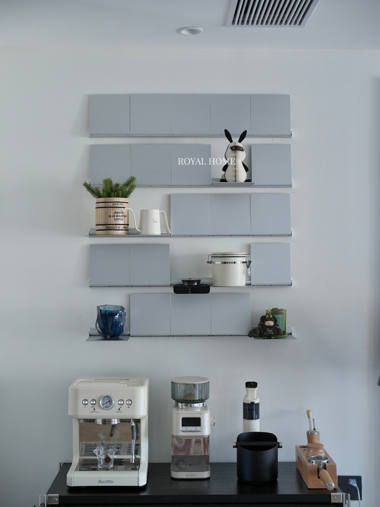 FLAP FOLDING SHELF 플랩 폴딩 쉘프 슬림 틈새활용문뒤선반 4 x 1단 - 상세 이미지 3