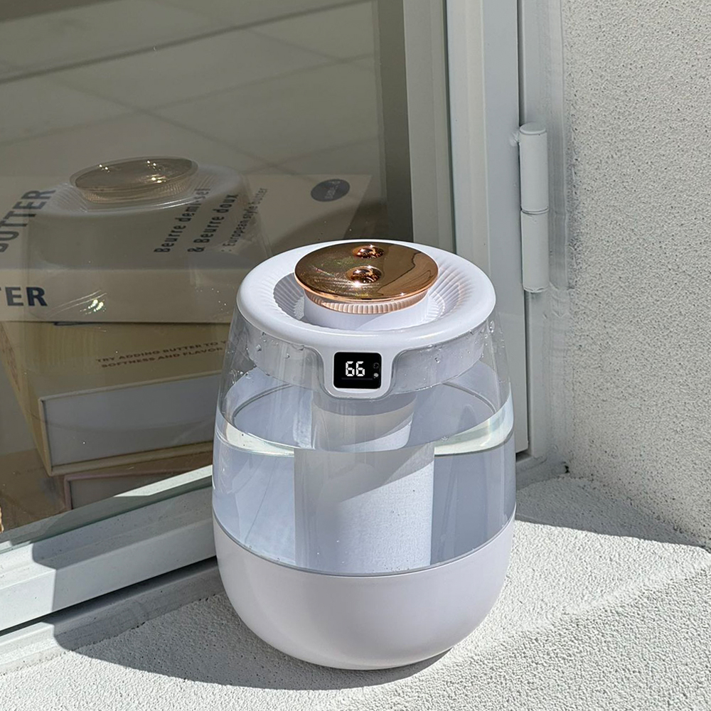 헤몬 에그포그 미니가습기 사무실 초음파 저소음 무드등 탁상용 책상용 가습기