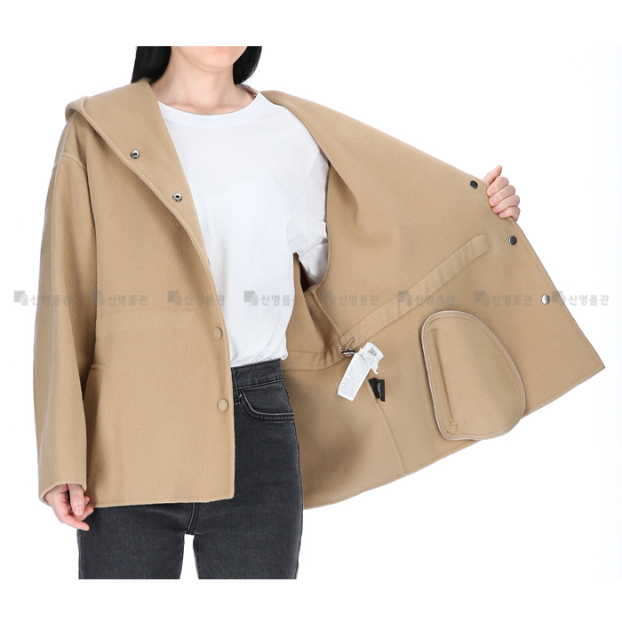 [막스마라] 위켄드 젠나이오 GENNAIO 2425086021600 065 울 후드 숏 코트 : 주식회사 울산명품관