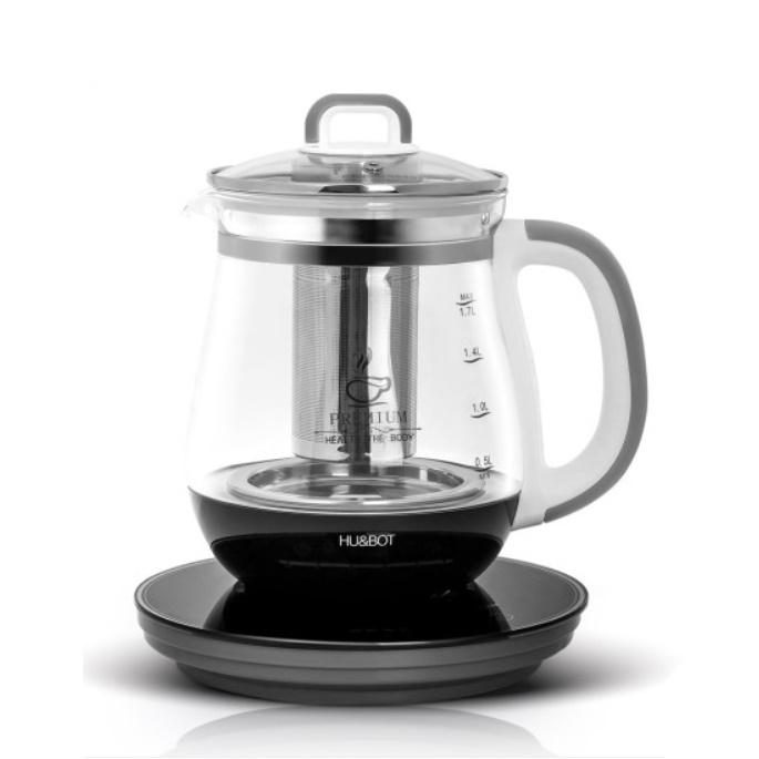 티포트 1.7L 커피포트 유리차탕기 무선전기포트