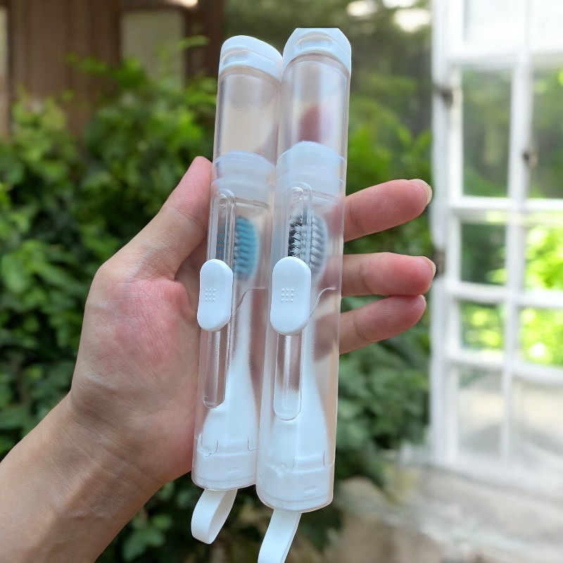애니윙 치약넣을수있는 미니 여행용 칫솔 이미지 6