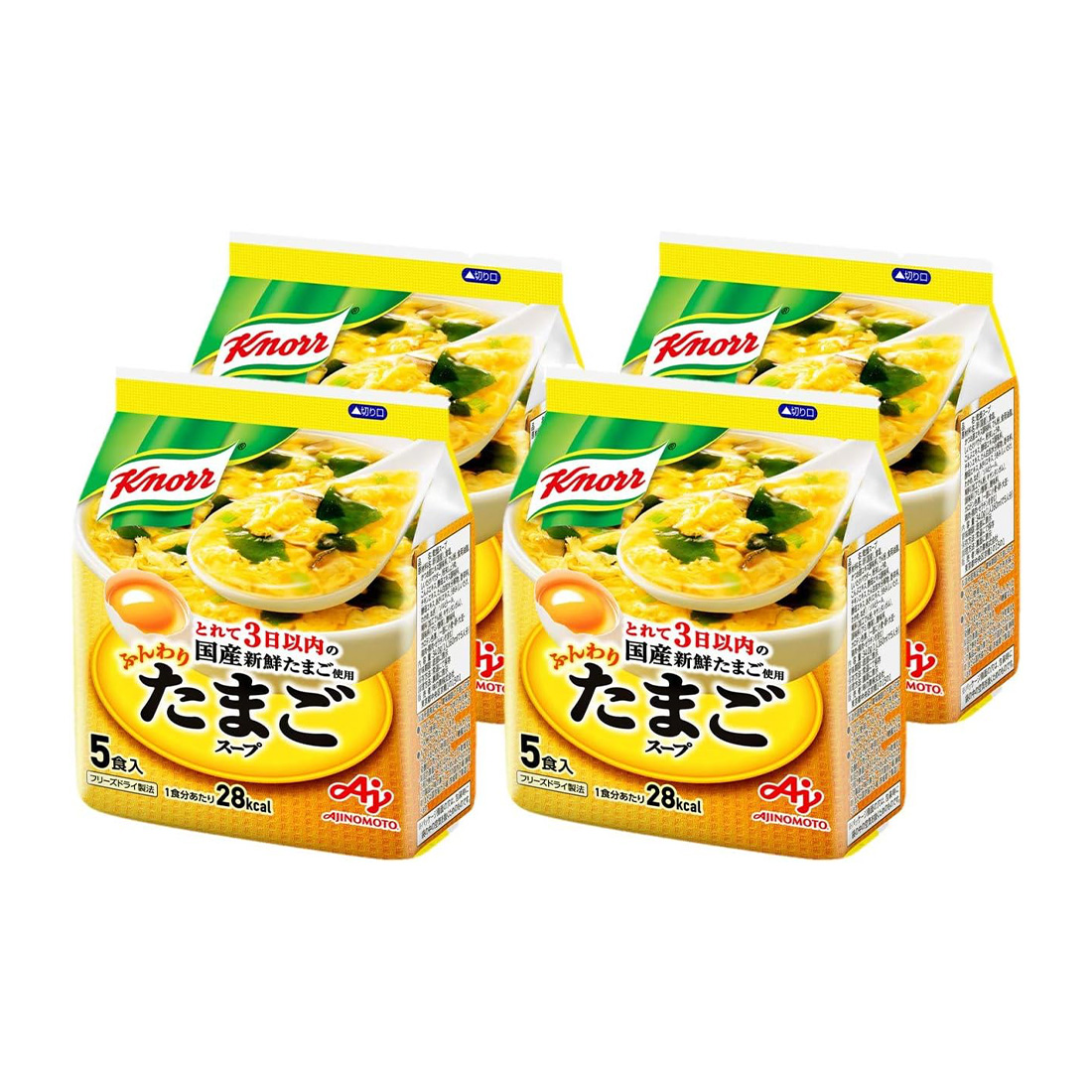 knorr 즉석 계란 스프 5개입 4개세트 일본직구