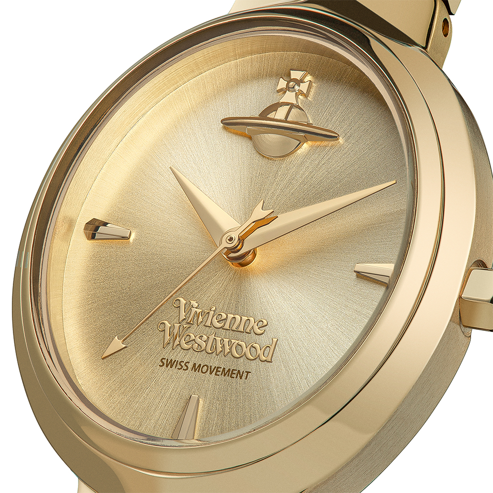 본사정품 비비안웨스트우드 여성 메탈 손목시계 Armour Watch VV314GDGD - 상세 이미지 3