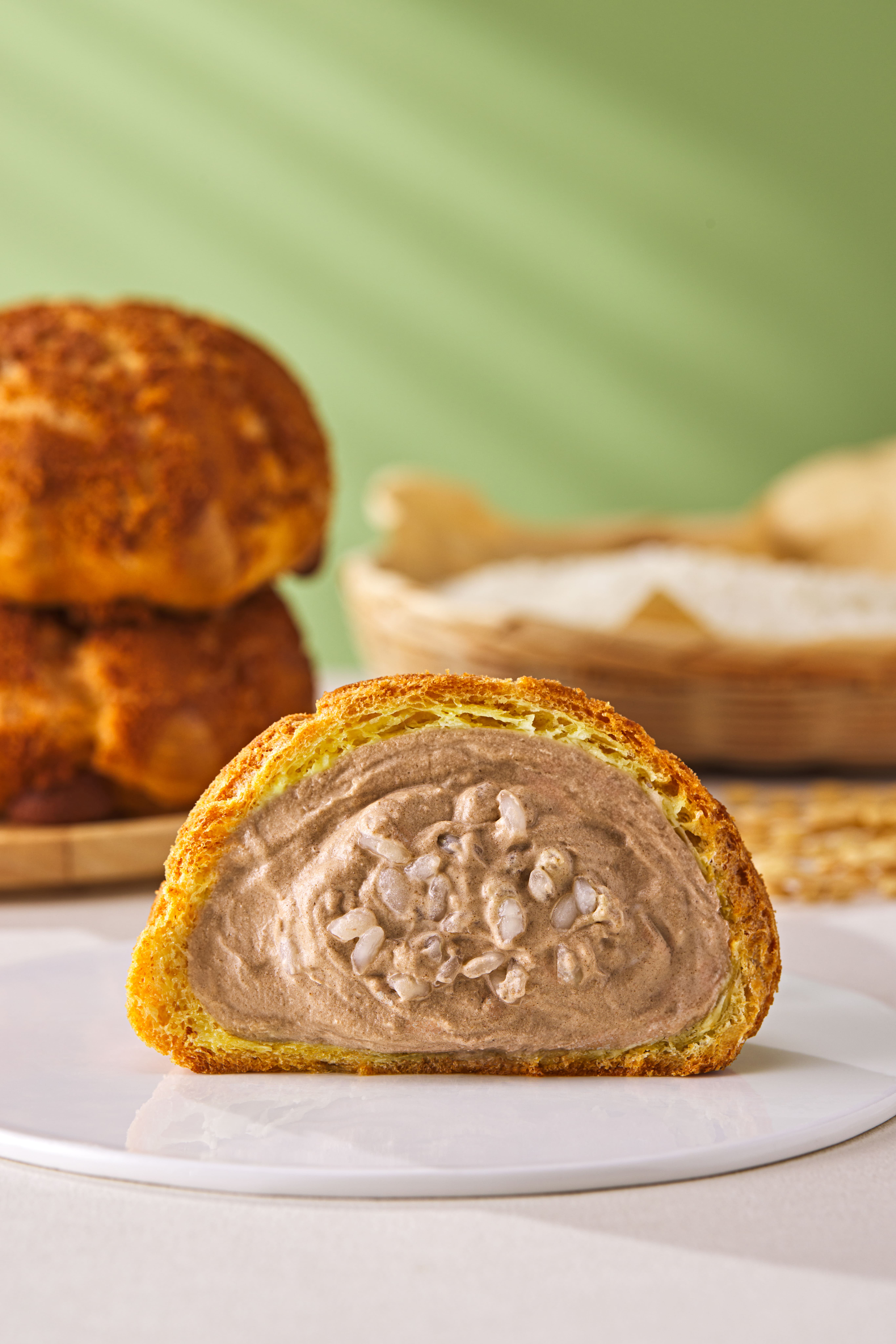 흥만소 이천쌀크림빵 맛있는 글루텐프리빵 쌀빵 디저트 빵택배 (12개입) - 상세 이미지 3
