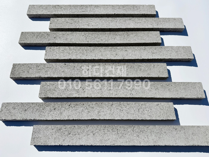 하다 모노타일 롱와이드 국내생산 니트그레이 500x50x20T / 하다건재 롱브릭타일