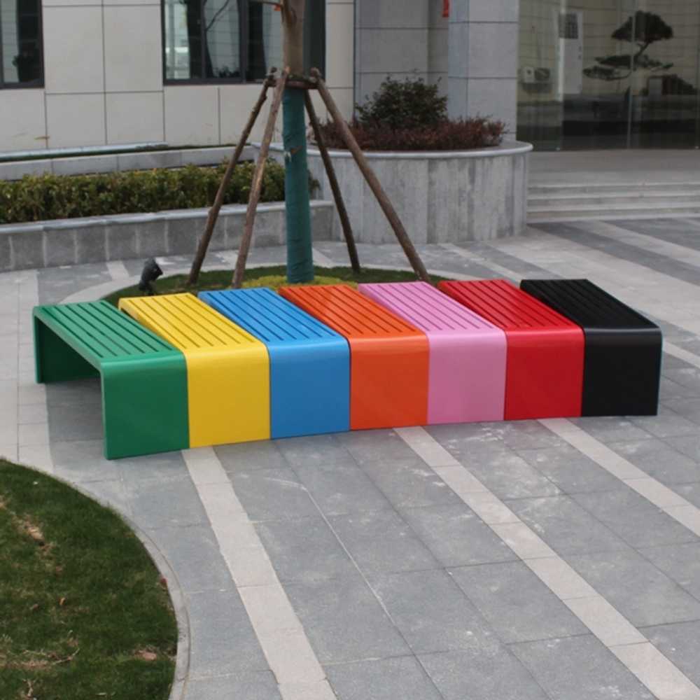 야외용벤치 철제의자 테라스 엔틱 광장 공원벤치 100 - 상세 이미지 3