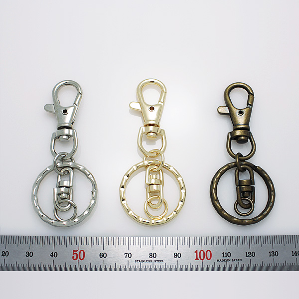 EC09 국산 열쇠 장식 니켈 23mm 2개 외 액세서리 고리 DIY 참장식 부자재 리버스몰 - 상품 이미지