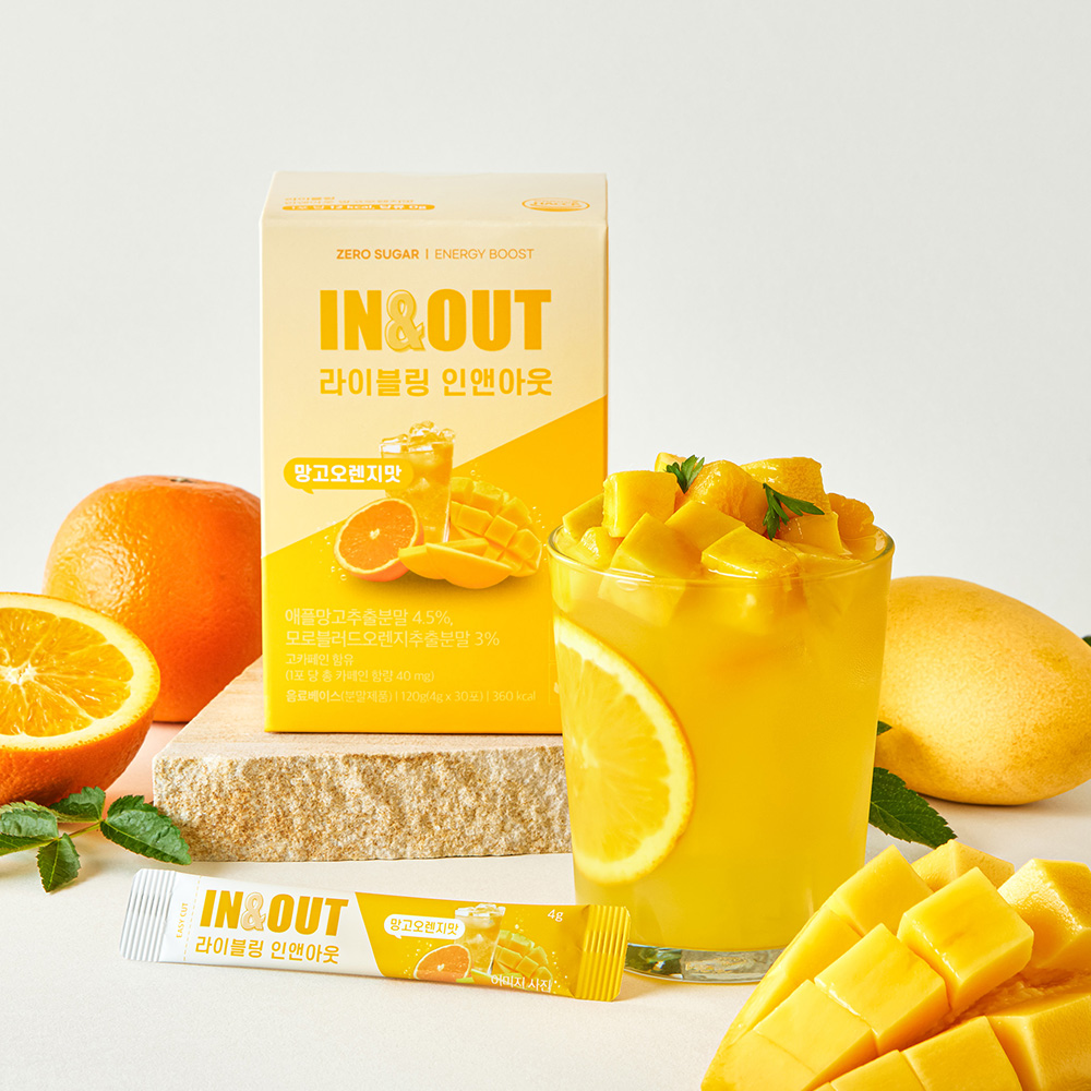 라이블링 인앤아웃 망고오렌지 1박스 30포 - 상세 이미지 4