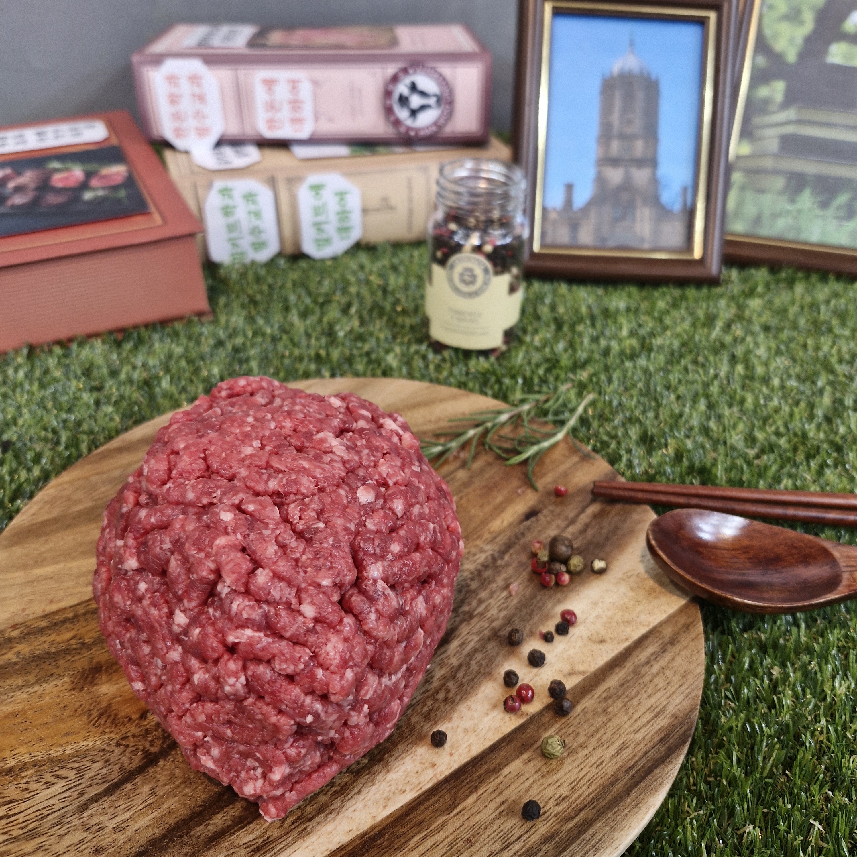 한우대학 엄선한 한우 암소 1등급 다짐육 500g(냉동) 이유식, 떡갈비, 볶음용 - 메인 이미지