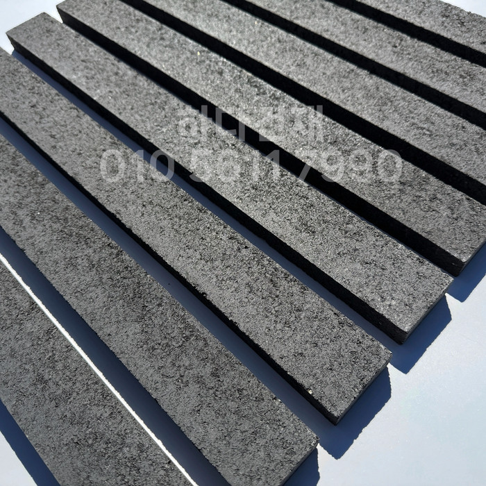 하다 모노타일 롱와이드 시크블랙 500x50x20T / 하다건재 국내생산 롱브릭타일