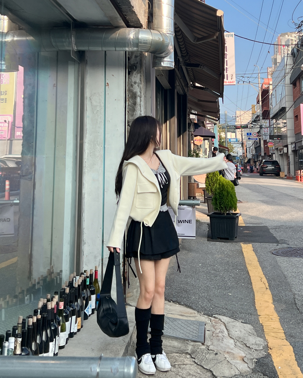 후드니트가디건 앙고라가디건 부클가디건 이미지 6