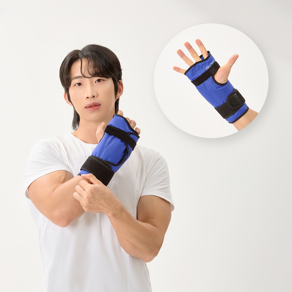 닥터체크 바디핏 아이싱 쿨링 손목 얼음 찜질 냉온찜질팩 온열