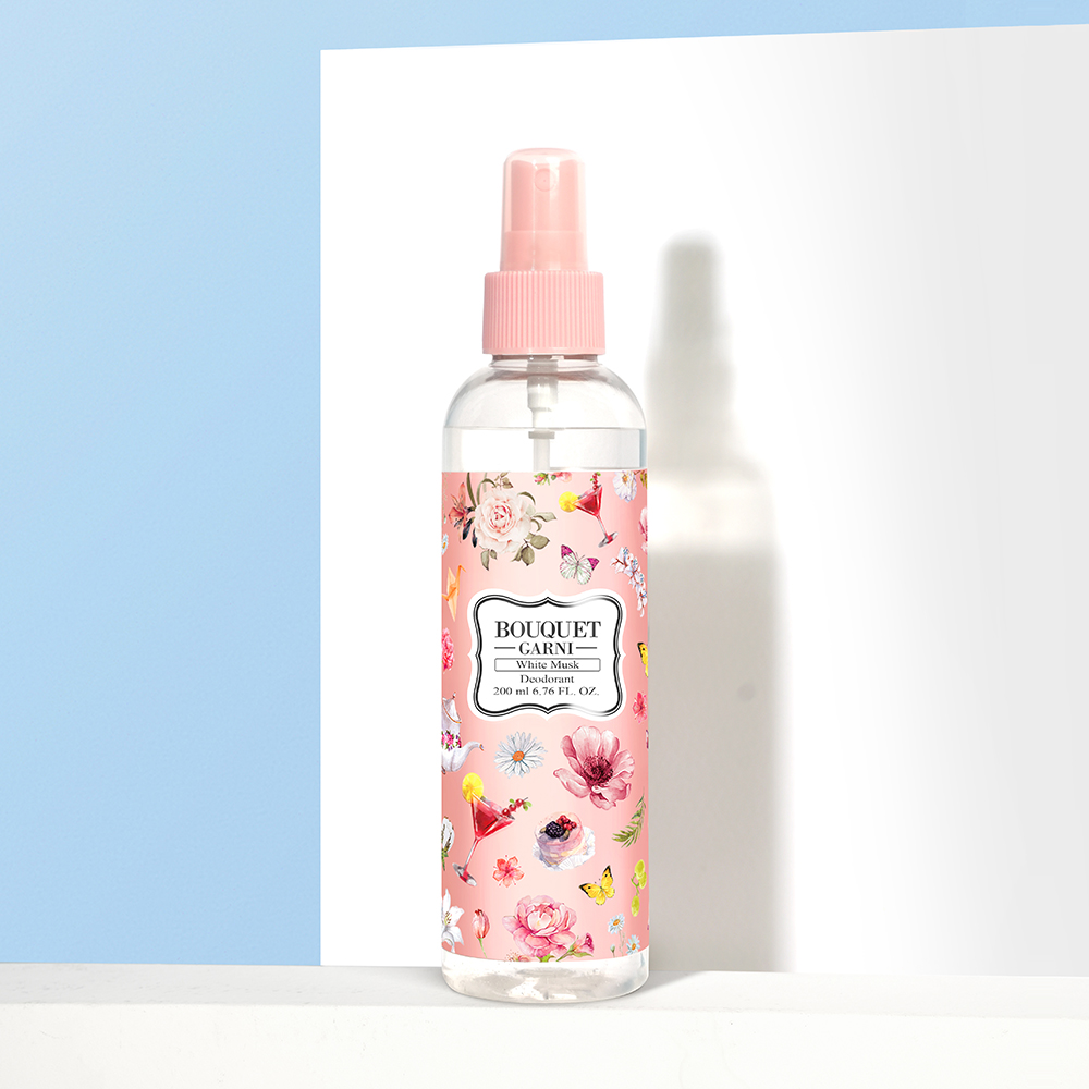 [1개] 부케가르니 데오드란트 스프레이 200ml 화이트머스크향 - 상세 이미지 2