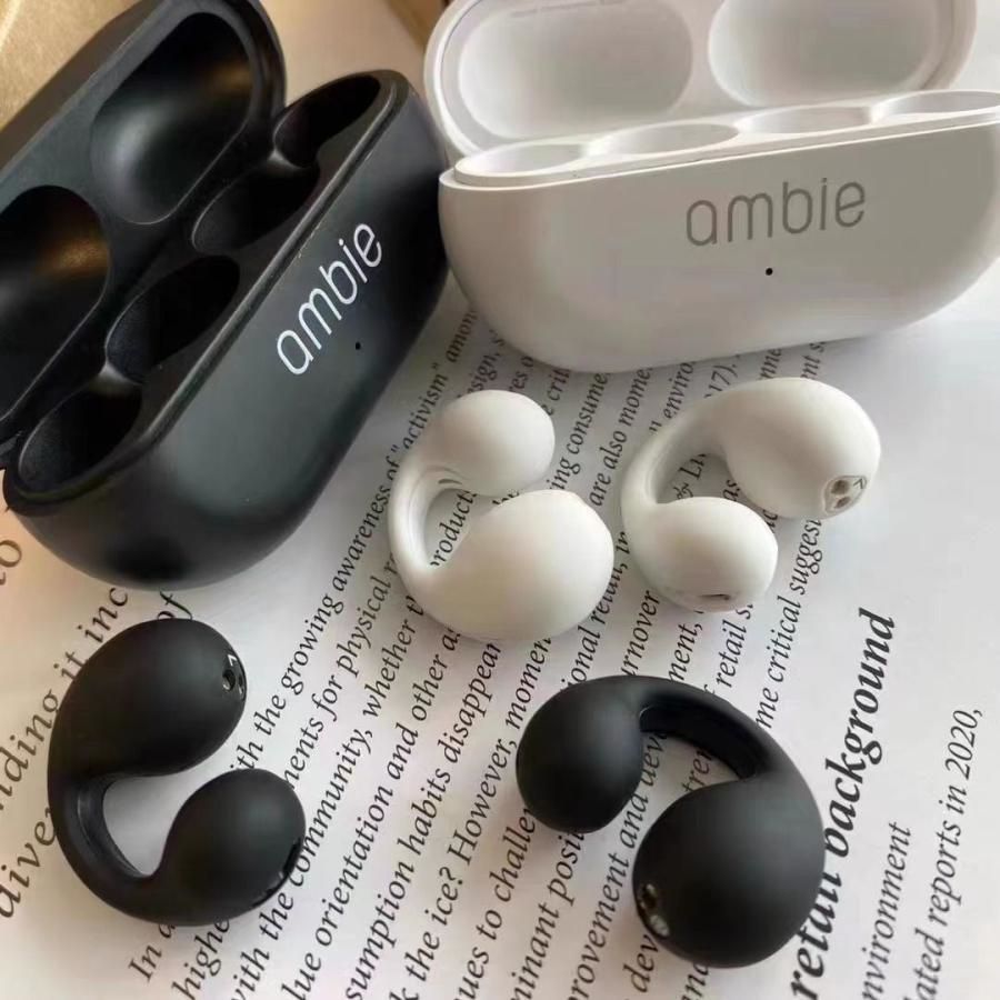 소니 앰비 ambie 사운드 이어커프 블루투스 이어폰 귀걸이형 AM-TW01 2컬러 - 메인 이미지