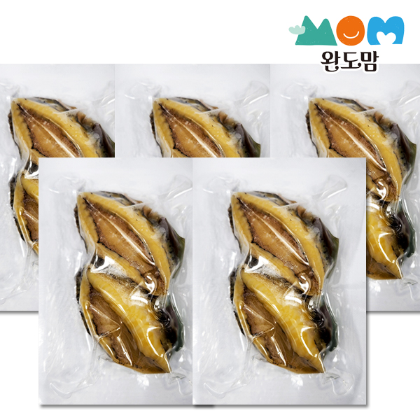 완도맘 특대 자숙 손질 전복 총 10마리(100gx5팩) 선물용 가정용 - 상세 이미지 3