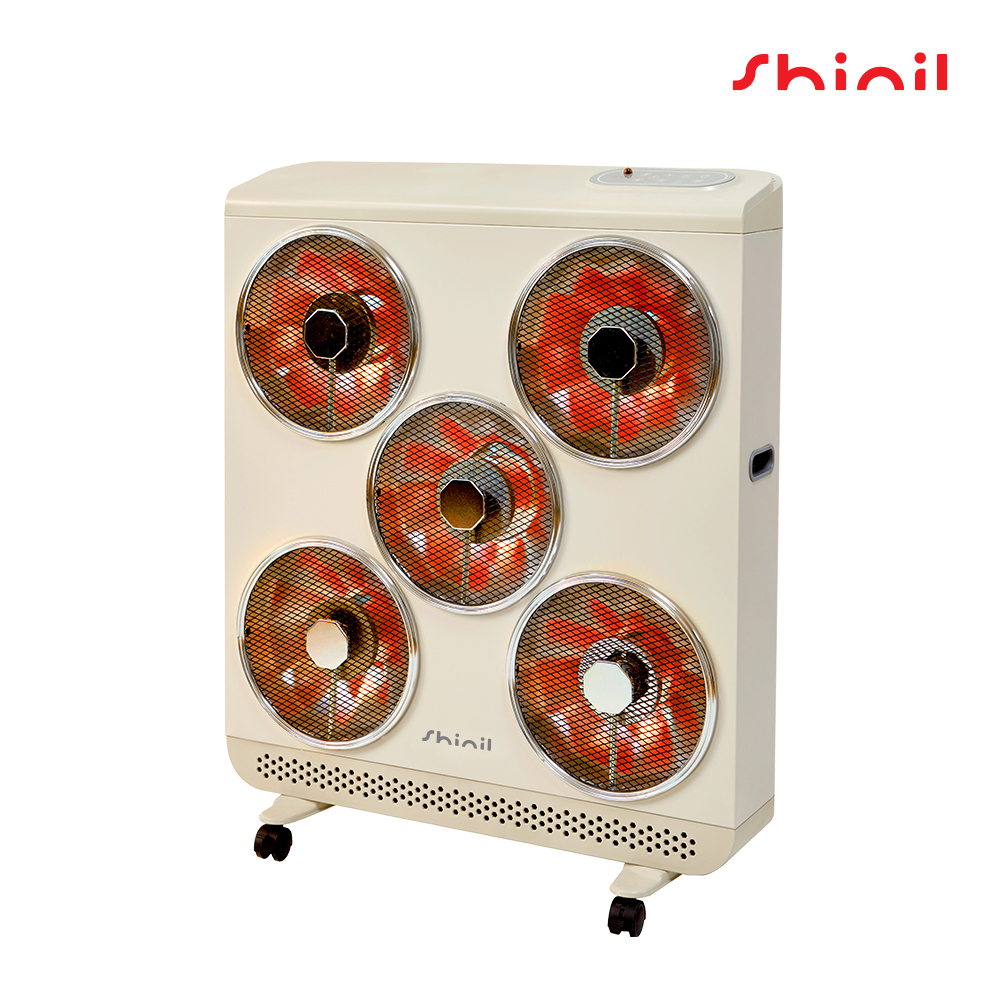 한솔 하이라이트 전기히터 5구 업소용 산업용 대형 전기난로 공업용 사무실 공장 난방기