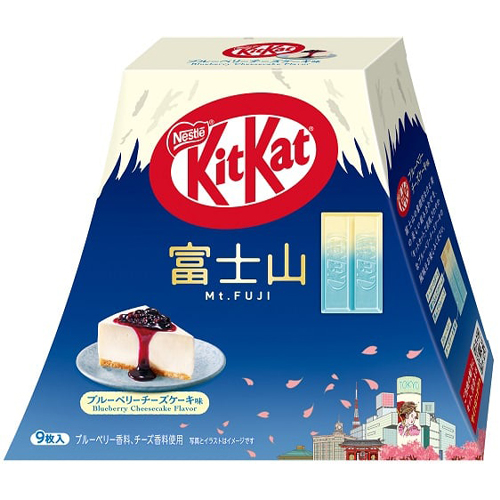 네슬레 일본 초콜릿 킷캣 키캣 프리미엄 블루베리 치즈케이크 - 메인 이미지