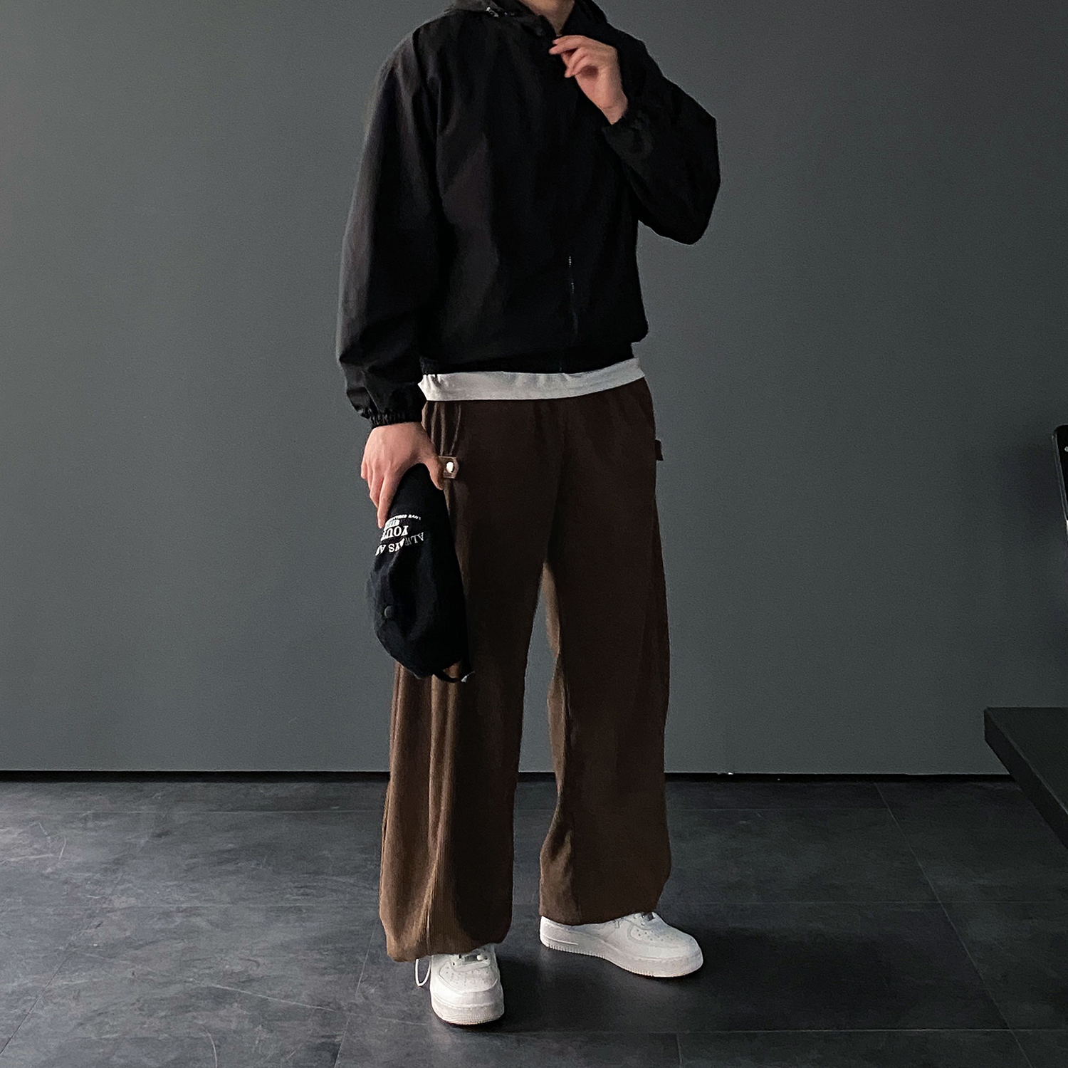 남자코듀로이팬츠 남자와이드팬츠 - 상세 이미지 5