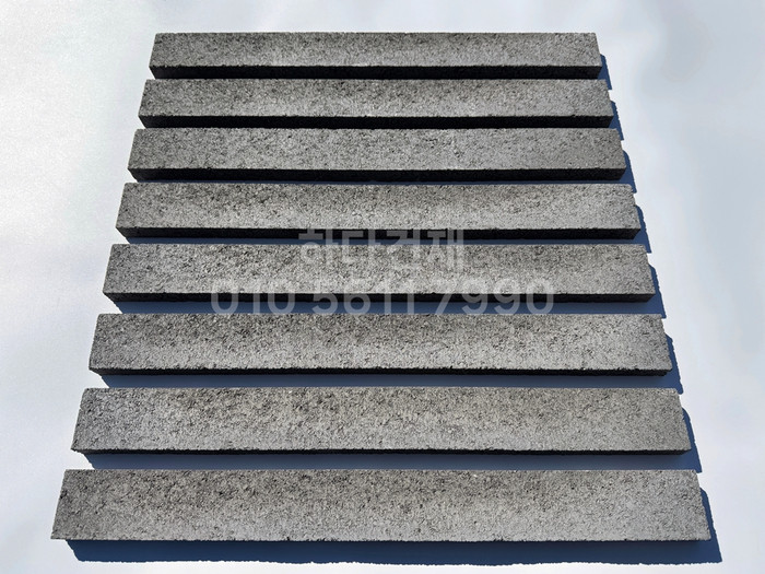 하다 모노타일 롱와이드 국내생산 볼케이노그레이 500x50x20T / 하다건재 롱브릭타일