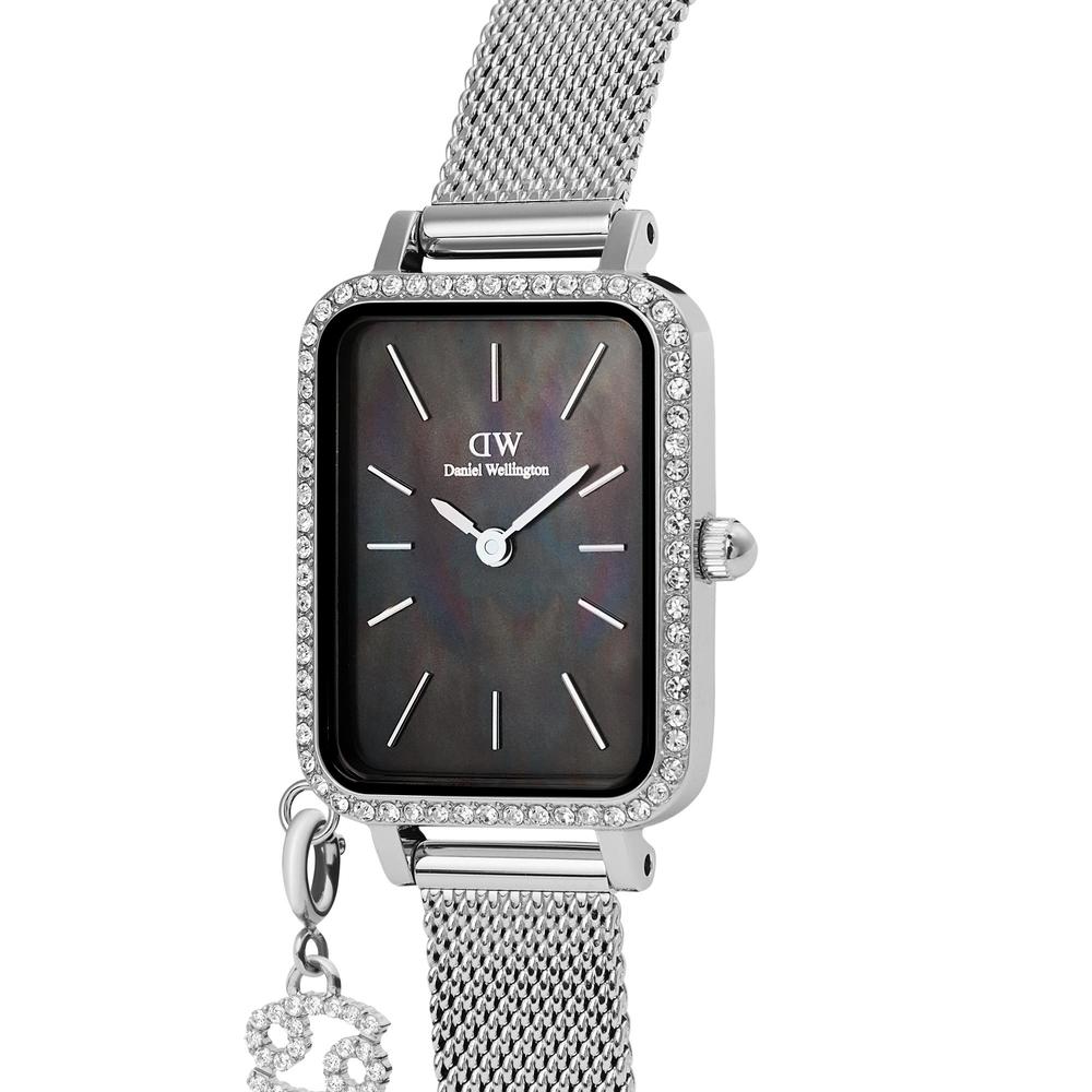 다니엘 웰링턴 QUADRO CRYSTAL ZODIAC STERLING 별자리 펜던트 워치 이미지 6