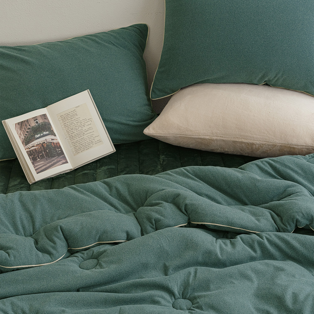 플러피 드랄론 기모 차렵이불 Q