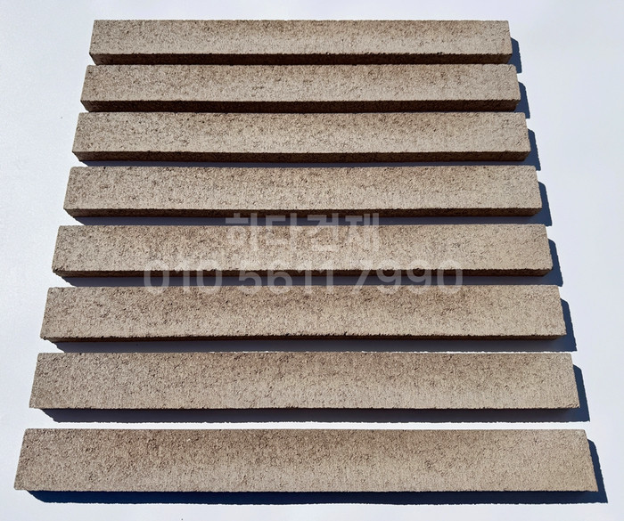 하다 모노타일 롱와이드 국내생산 히든브라운 500x50x20T / 하다건재 롱브릭타일