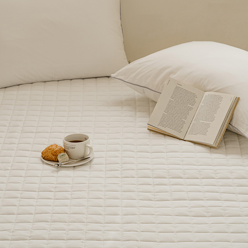 클래식 실크모달 프리미엄 고정밴딩 침대패드 SS