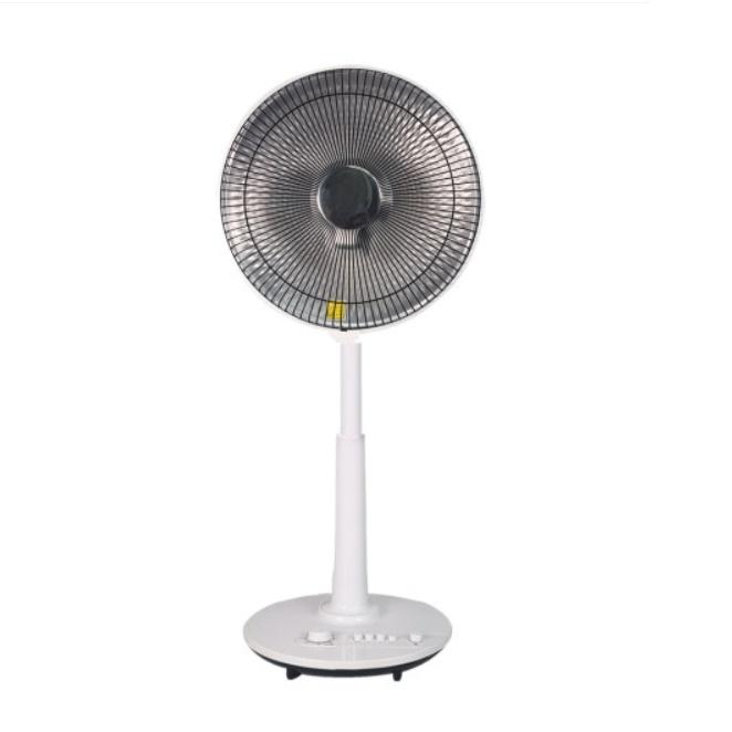 가정용히터 14인치 선풍기형히터 캠핑난방기구 사무실온열기