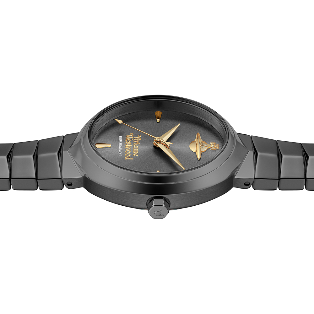 본사정품 비비안웨스트우드 여성 메탈 손목시계 Armour Watch VV314GYGY - 상세 이미지 5