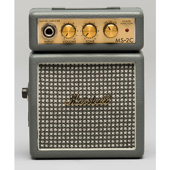 마샬 Marshall 휴대용 마이크로 앰프 MS-2 블랙 레드 클래식 - 상세 이미지 2