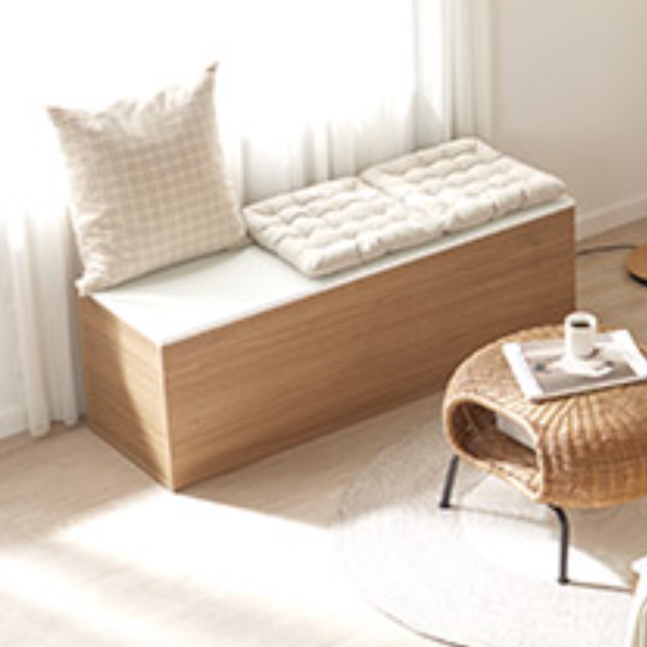 수납형 벤치 수납 의자 원목 수납형 소파 쇼파 수납장 800