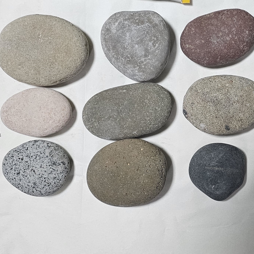 납작돌(flat pebble) 3kg(1봉) / 그림그리기 조경용 애완돌 어항장식 - 상세 이미지 4