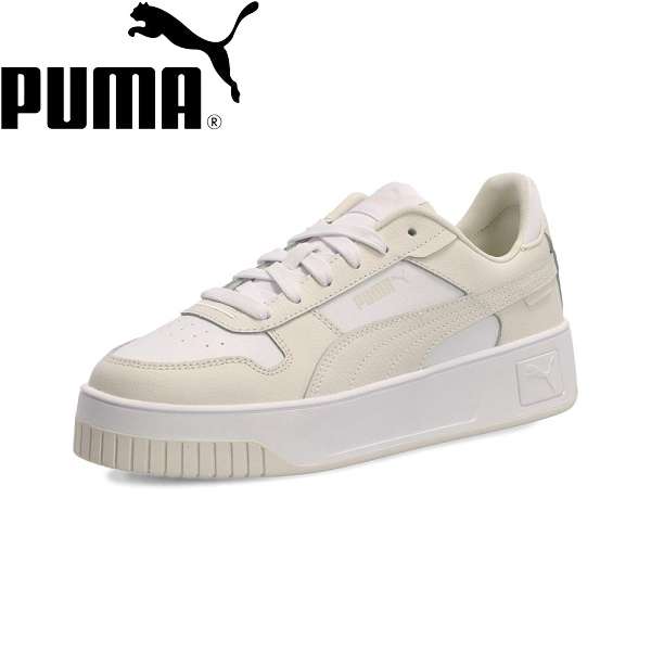 푸마 PUMA 카리나 스트리트 여성 스니커즈 389390-32 퓨마 화이트 베이퍼 그레이 - 상품 이미지