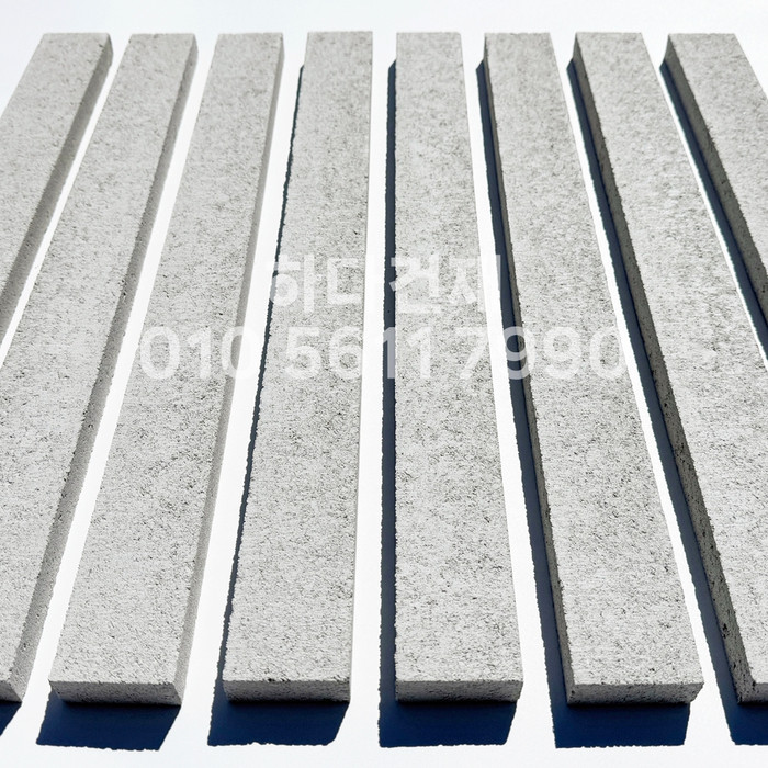 하다 모노타일 롱와이드 스모크화이트 500x50x20T / 하다건재 국내생산 롱브릭타일