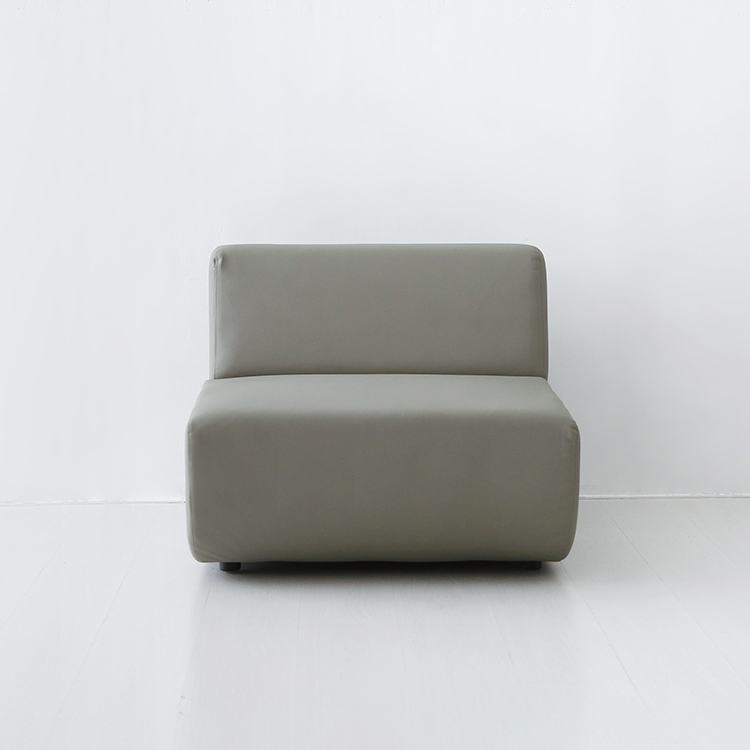 [샘플샵] HYS 1인 분리형 소파 004 그레이 (서울/인근경기지역 직배송)