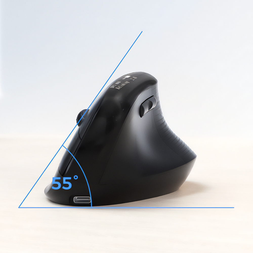 제닉스 STORMX VM4 BT 8000DPI 무선 블루투스 버티컬 마우스