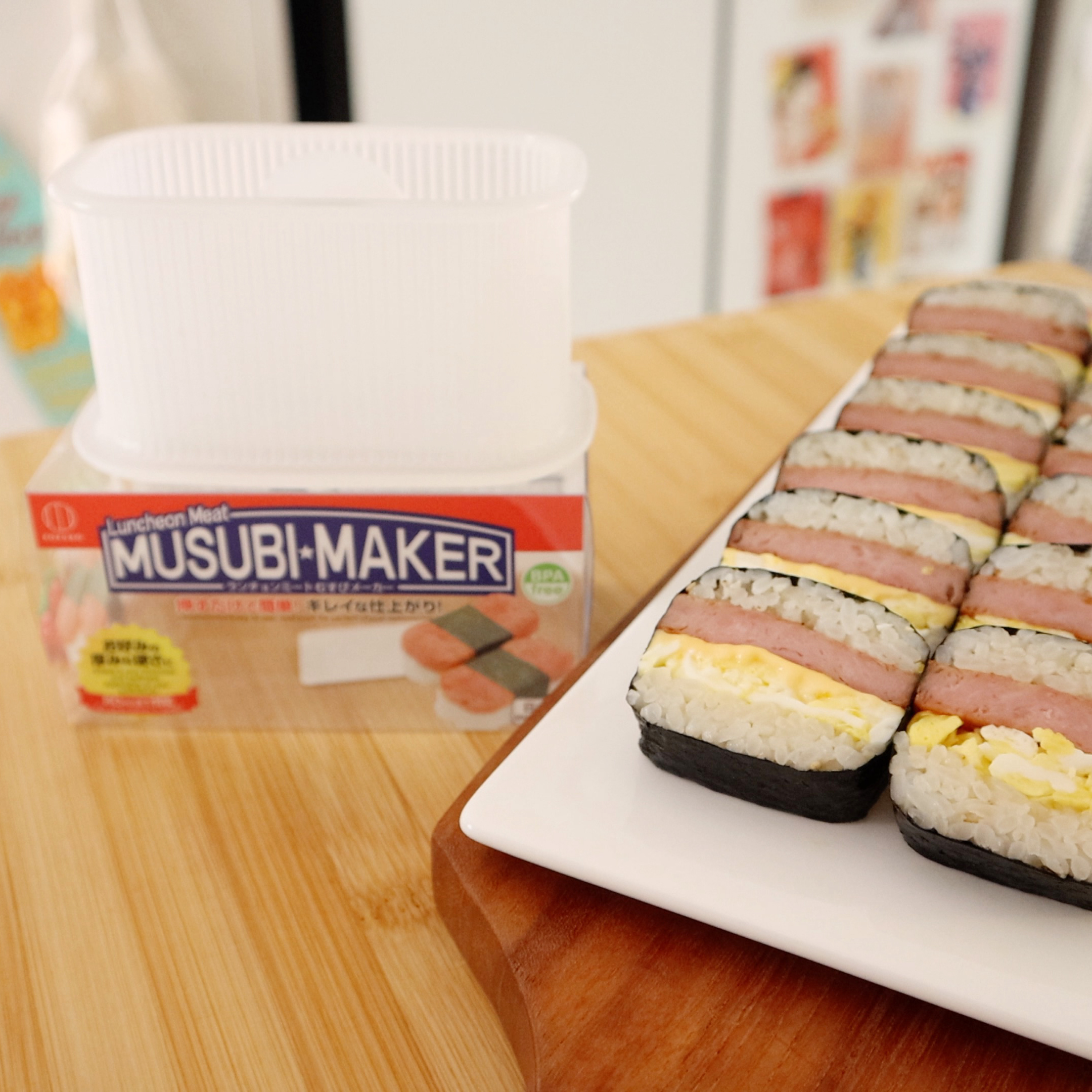 숙이네키친 사각 무스비 김밥 틀 주먹밥 무스비 간단 요리 도시락 메이커 제품 이미지