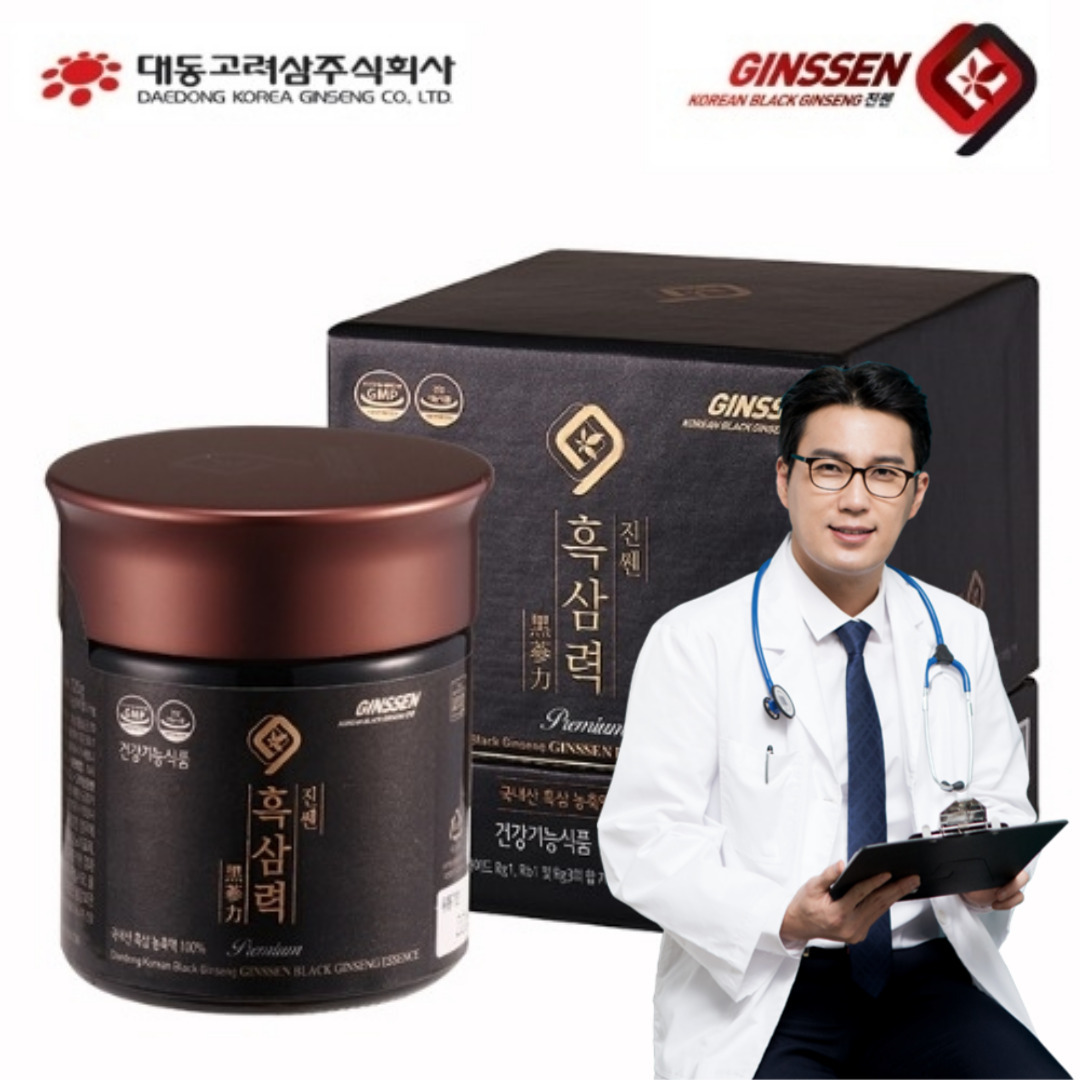 부모님선물 대동고려삼 흑삼농축액 진쎈 흑삼력 240g : 애플메디랩