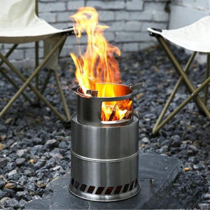 불멍난로 소형화목난로 무연통 펠렛난로투입구 개봉기 | 실사용 후기 - 상품 이미지 1