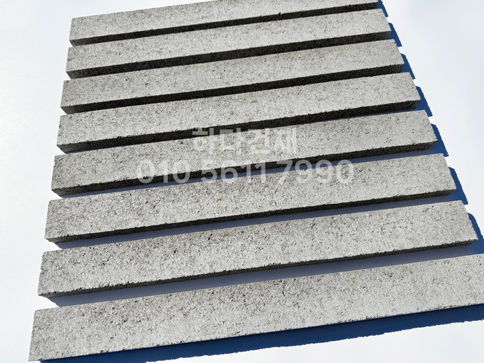 하다 모노타일 롱와이드 국내생산 니트그레이 500x50x20T / 하다건재 롱브릭타일