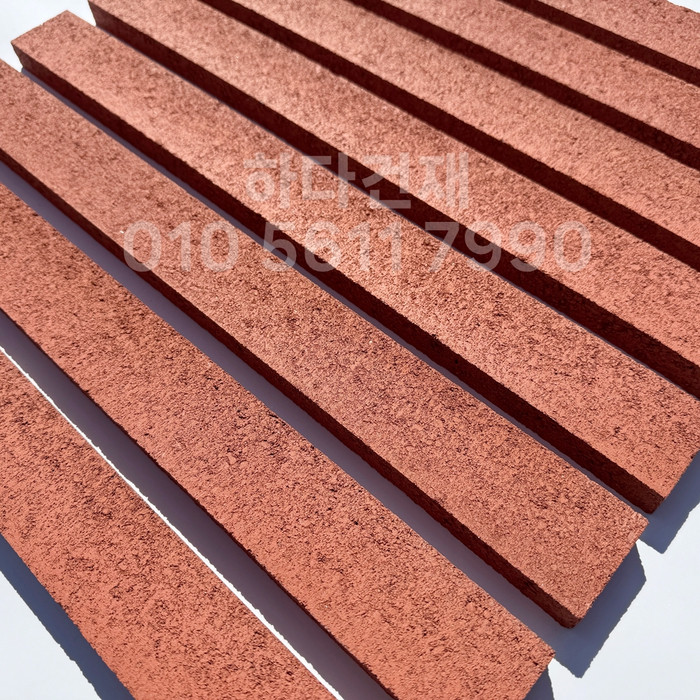 하다 모노타일 롱와이드 프레시레드 500x50x20T / 하다건재 국내생산 롱브릭타일